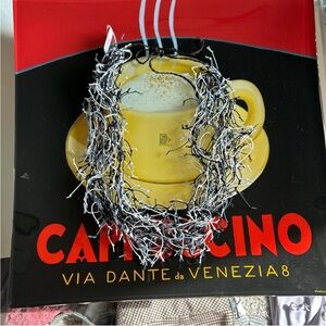 Black and White Rope Necklace